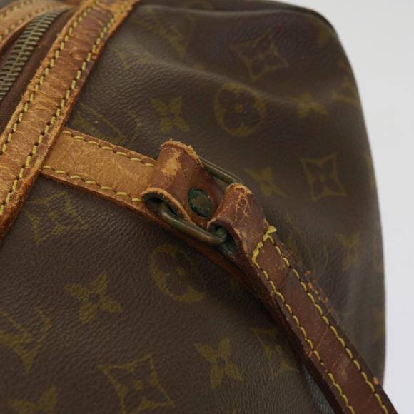 LOUIS VUITTON Monogram Sac Souple 35 Boston Bag M41626 LV Auth bs10643 - Picture 9 of 16